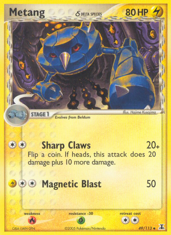 EX Delta Species Metang #49/113